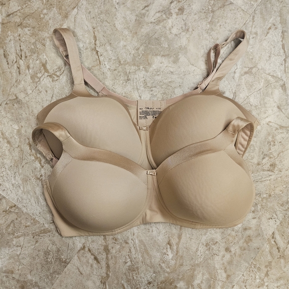 Playtex Beige Full-Coverage Bra - Picture 1 of 10